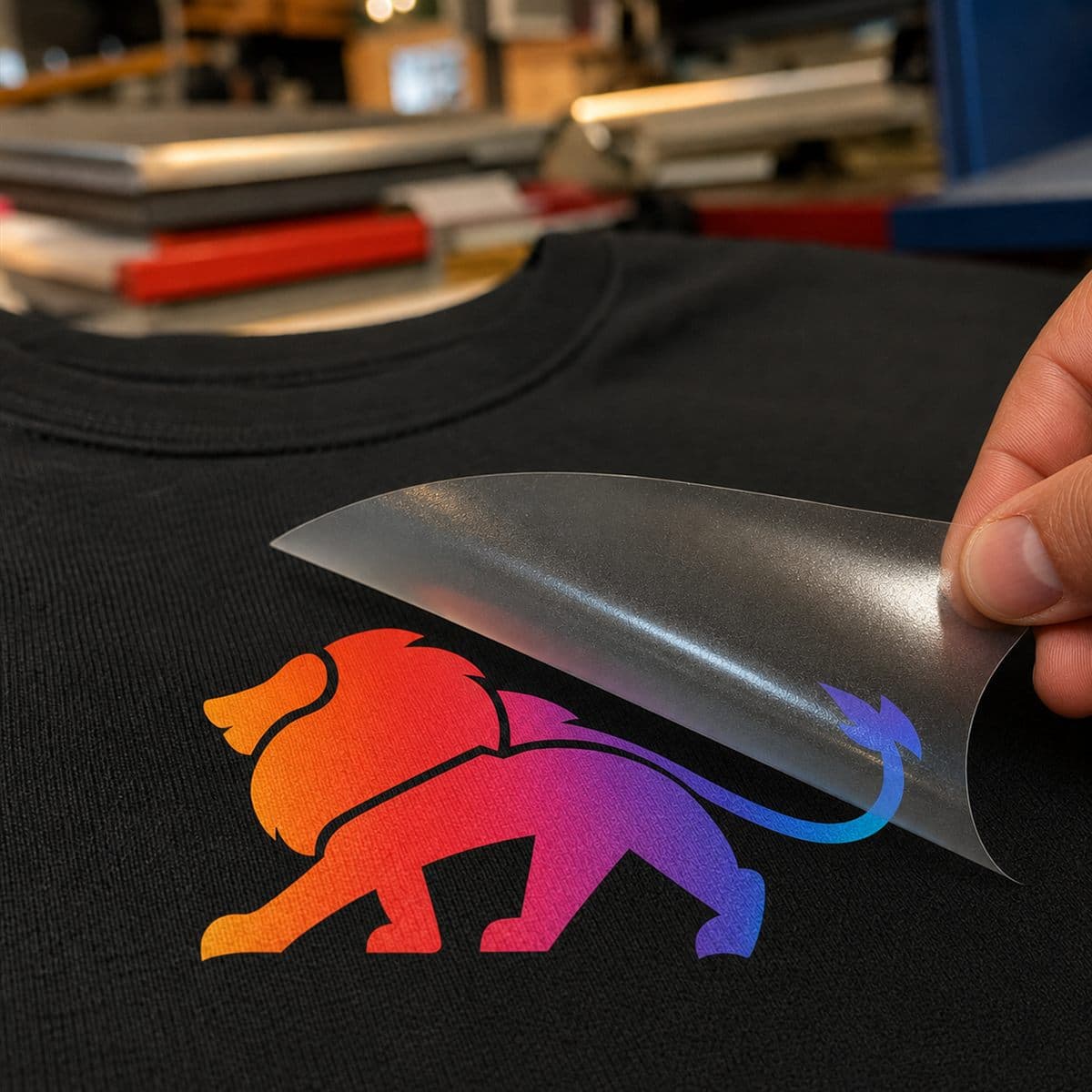 Camiseta de formatura personalizada com a arte da turma estampada em DTF